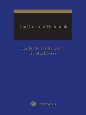 cover image of The Directors' Handbook